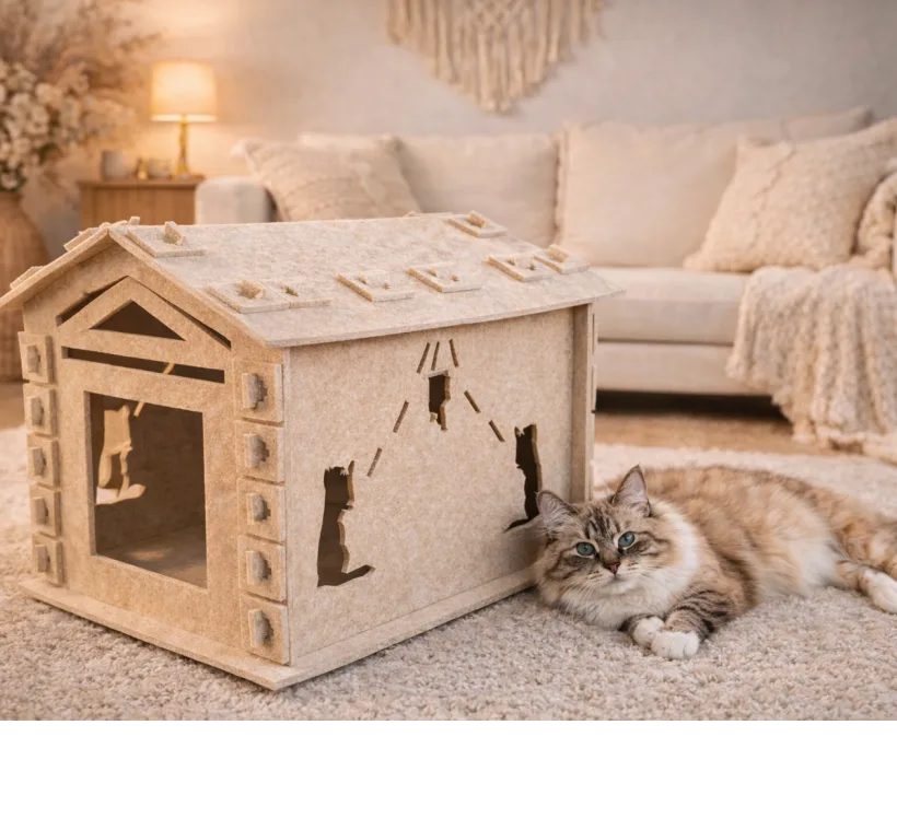 PONÇİK kedi evi
